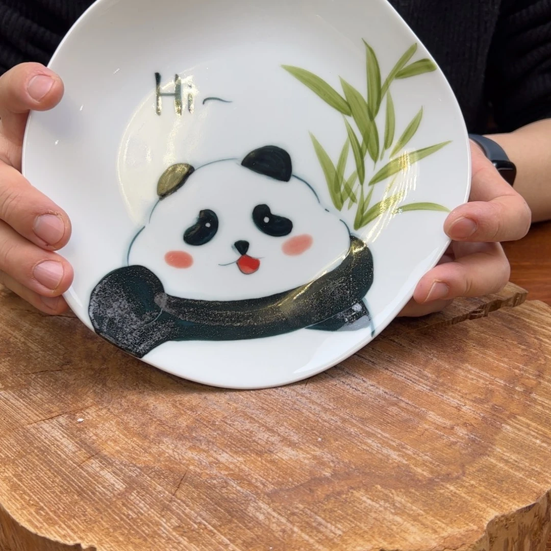 瓷片景德镇陶瓷手工手绘制作