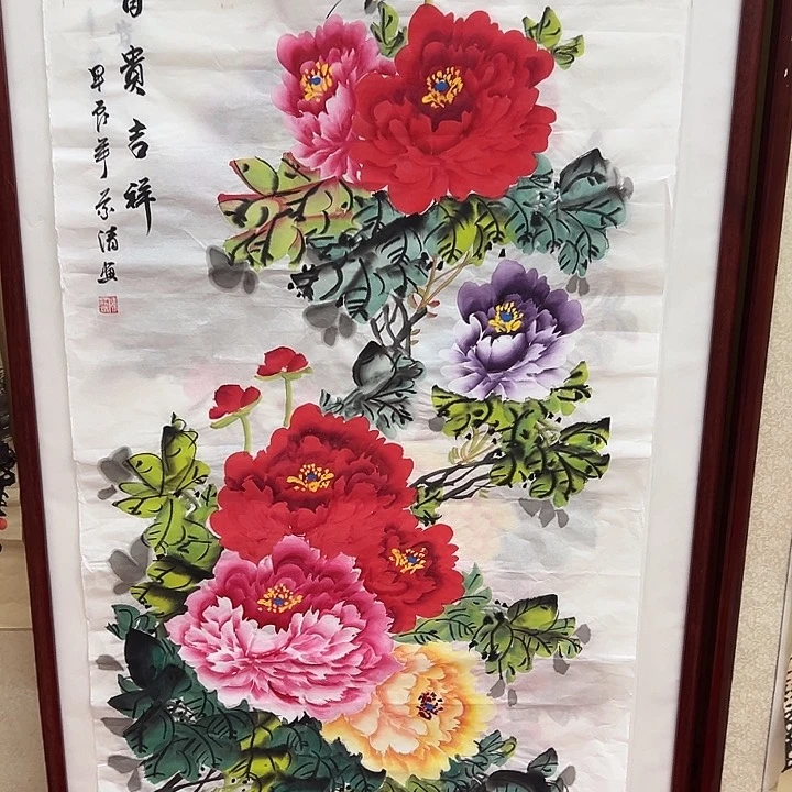 国画国画纯手工纯手绘