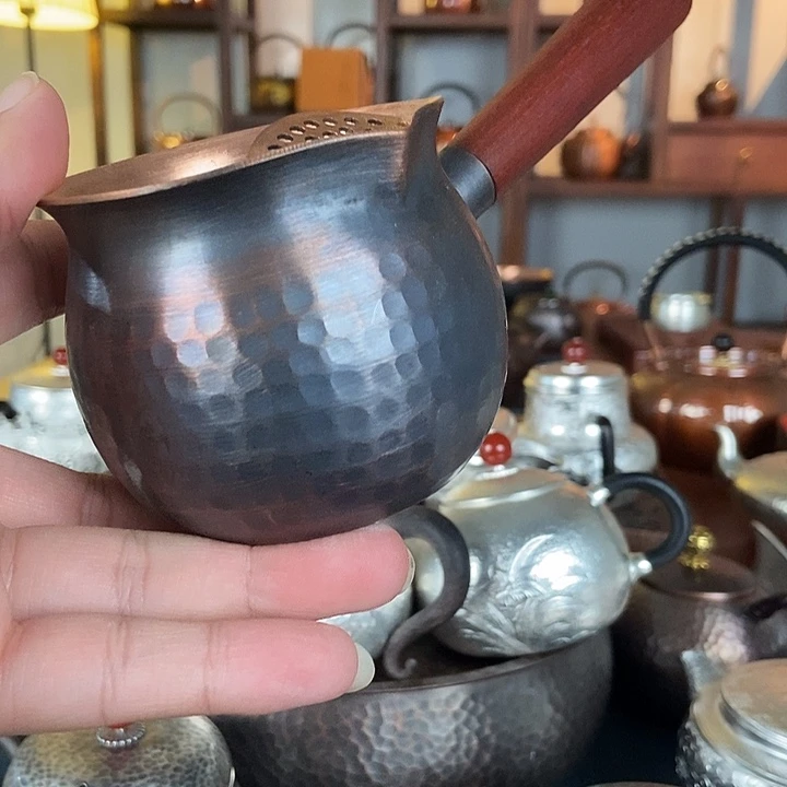 纯手工制作一铜壶制作
