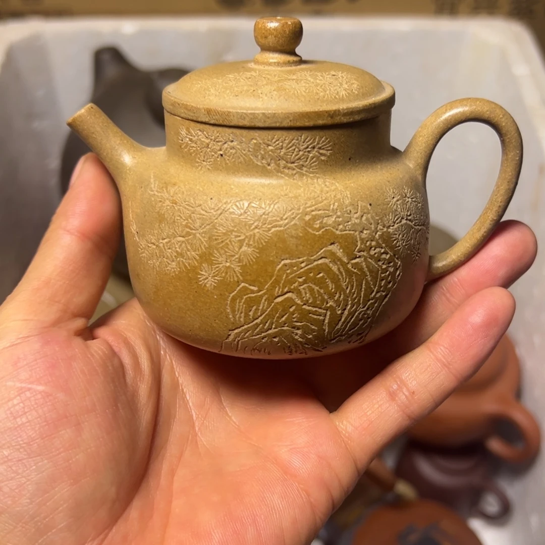 茶壶紫砂宜兴原矿紫砂壶230毫升容量