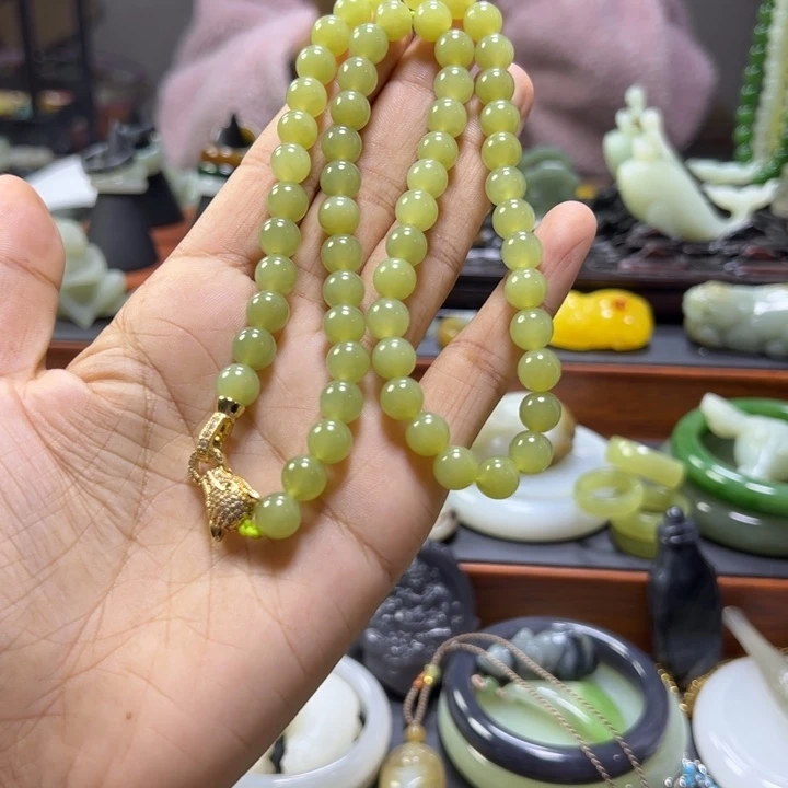 颈饰未镶嵌和田玉不****怪