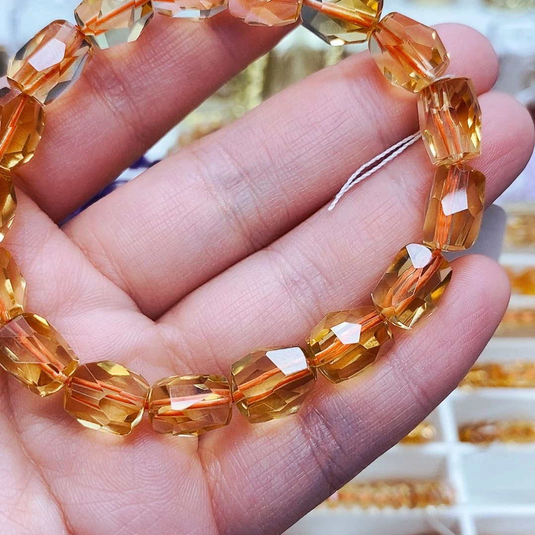 未镶嵌手串水晶文****天然