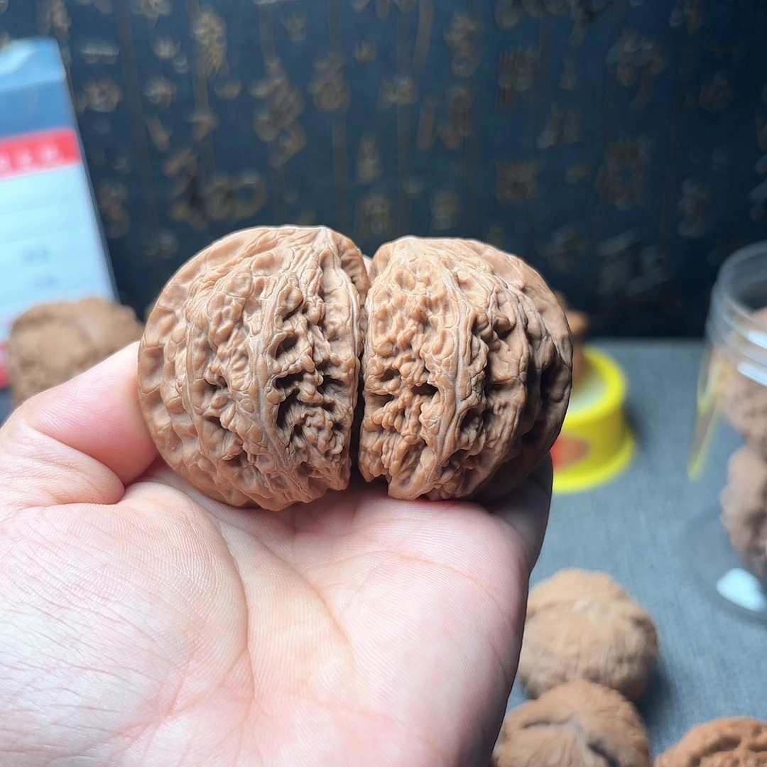 手串文玩核桃粗筋半壁