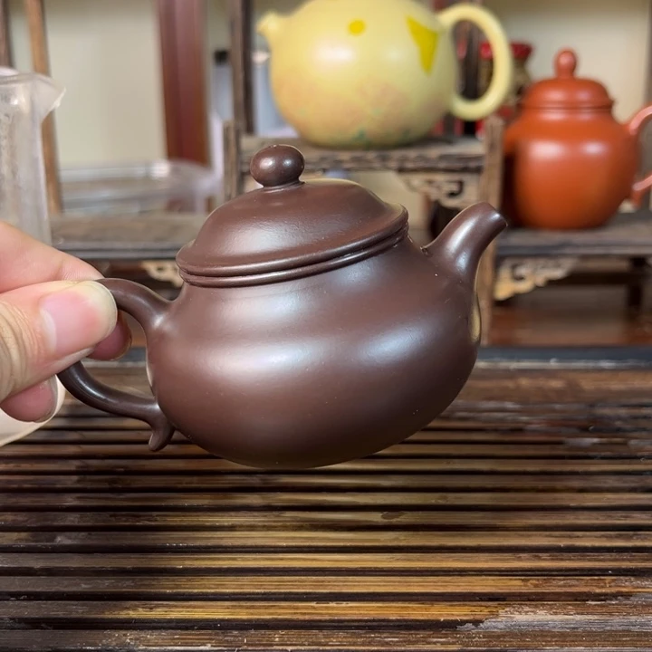 茶壶紫砂原矿紫砂手工制作