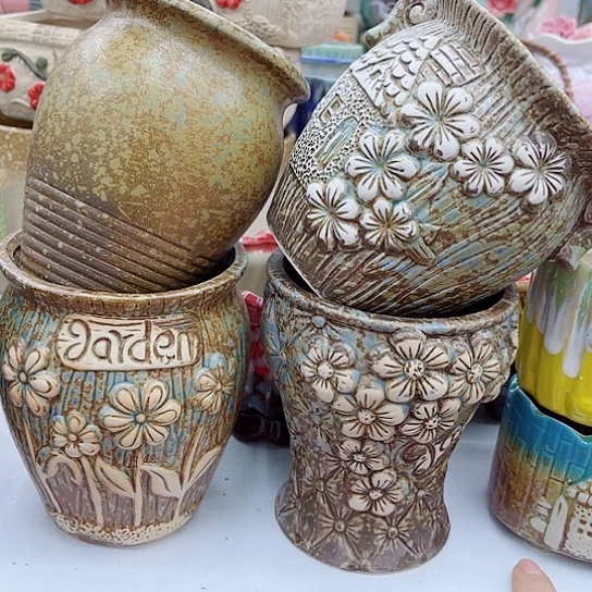 多肉绿植陶瓷花盆