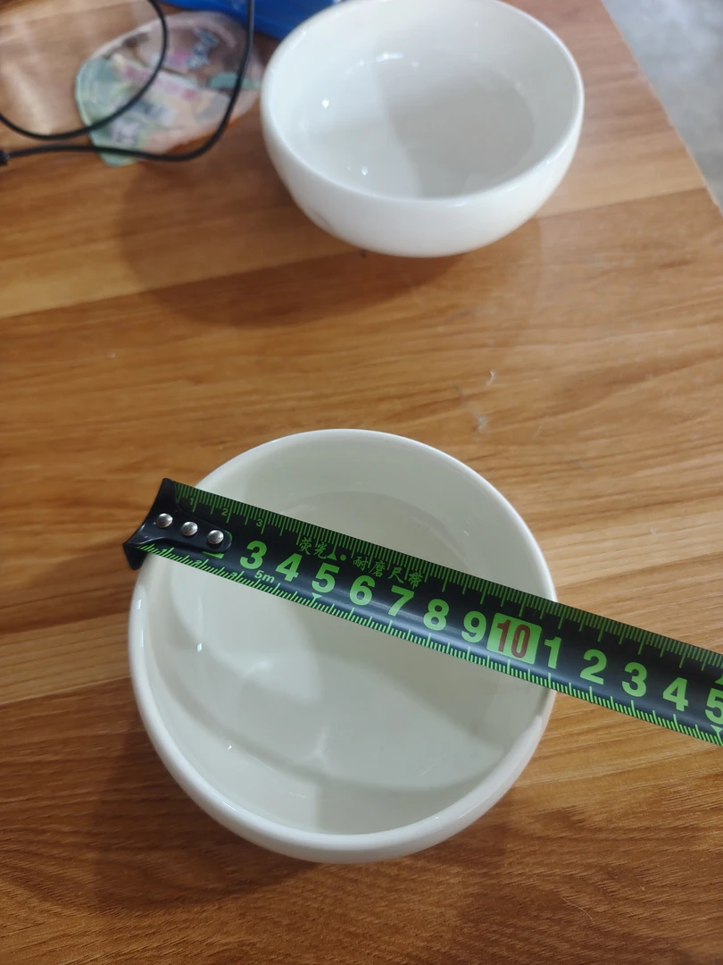 米饭碗，广东高白瓷/10个起拍
