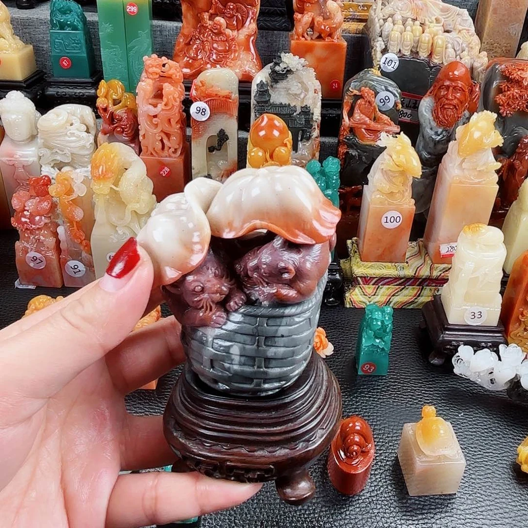 寿山石印石寿山石印章