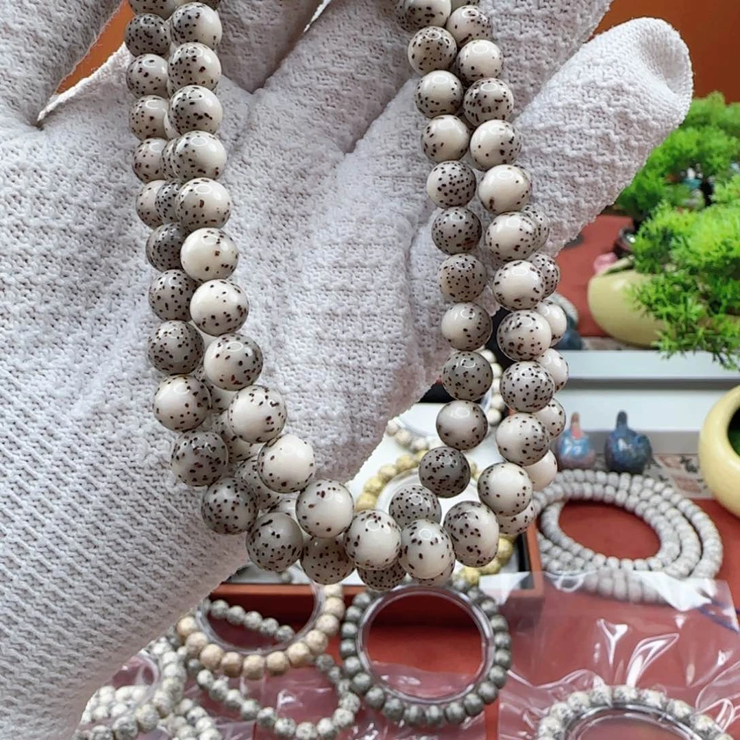 星月菩提吊坠河豚圆珠长串S37