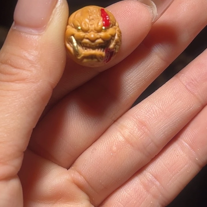 吊坠猴头核桃16+恶僧单颗全品无瑕无药