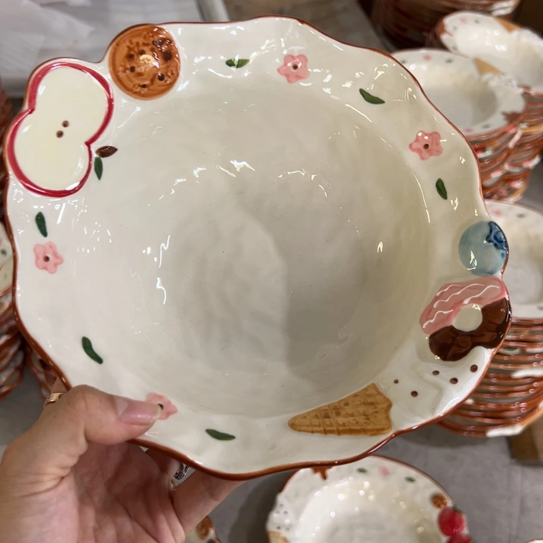 瓷高温陶瓷釉下彩微瑕！