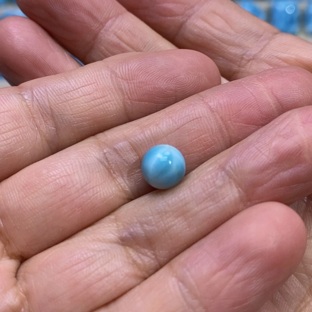 玉****针钠钙石（海纹石）未镶嵌颈饰