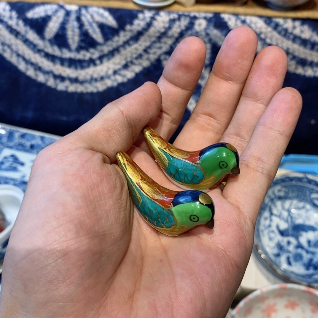 瓷片紫*花瓷器瓷器瓷器