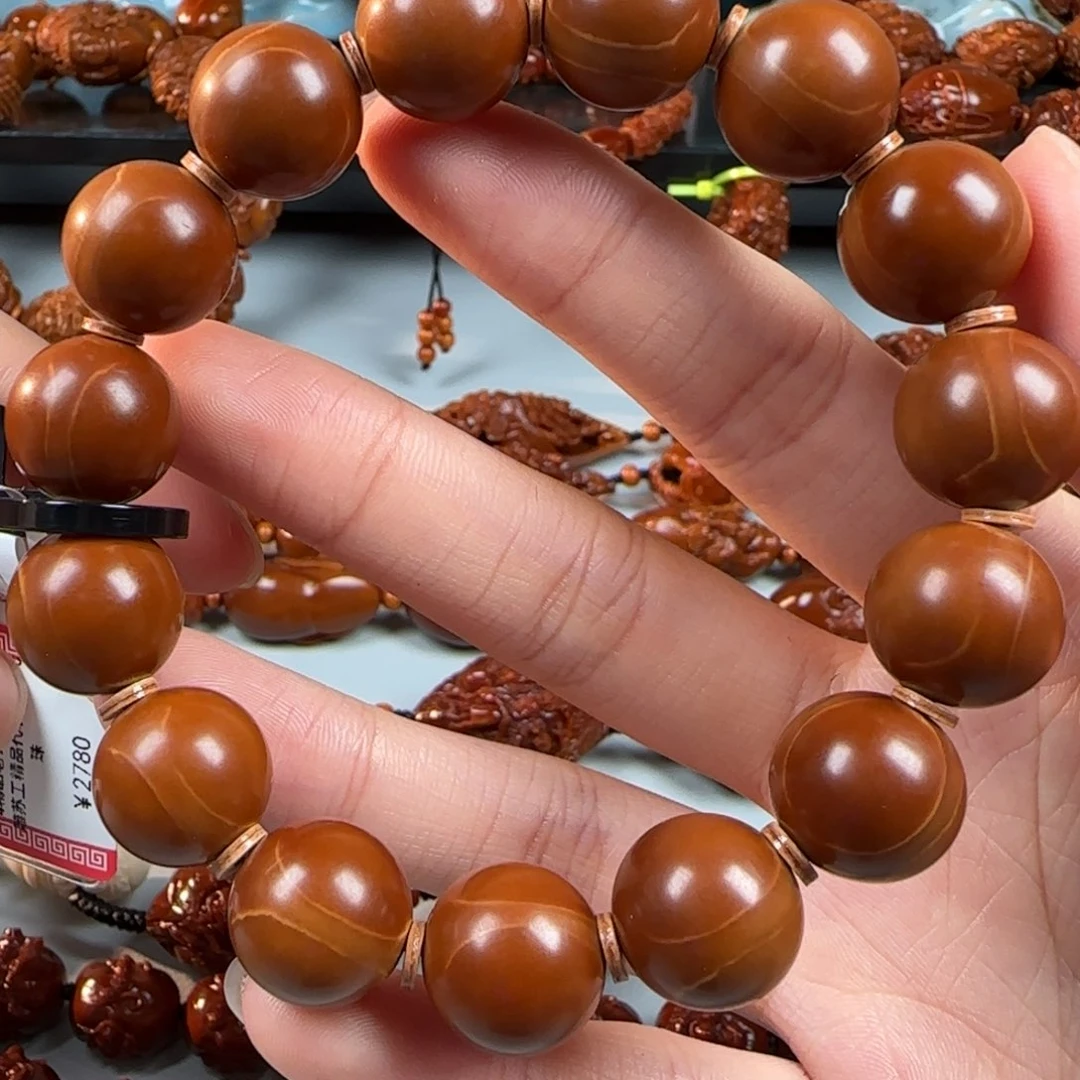 手串橄榄核铁核光珠手串