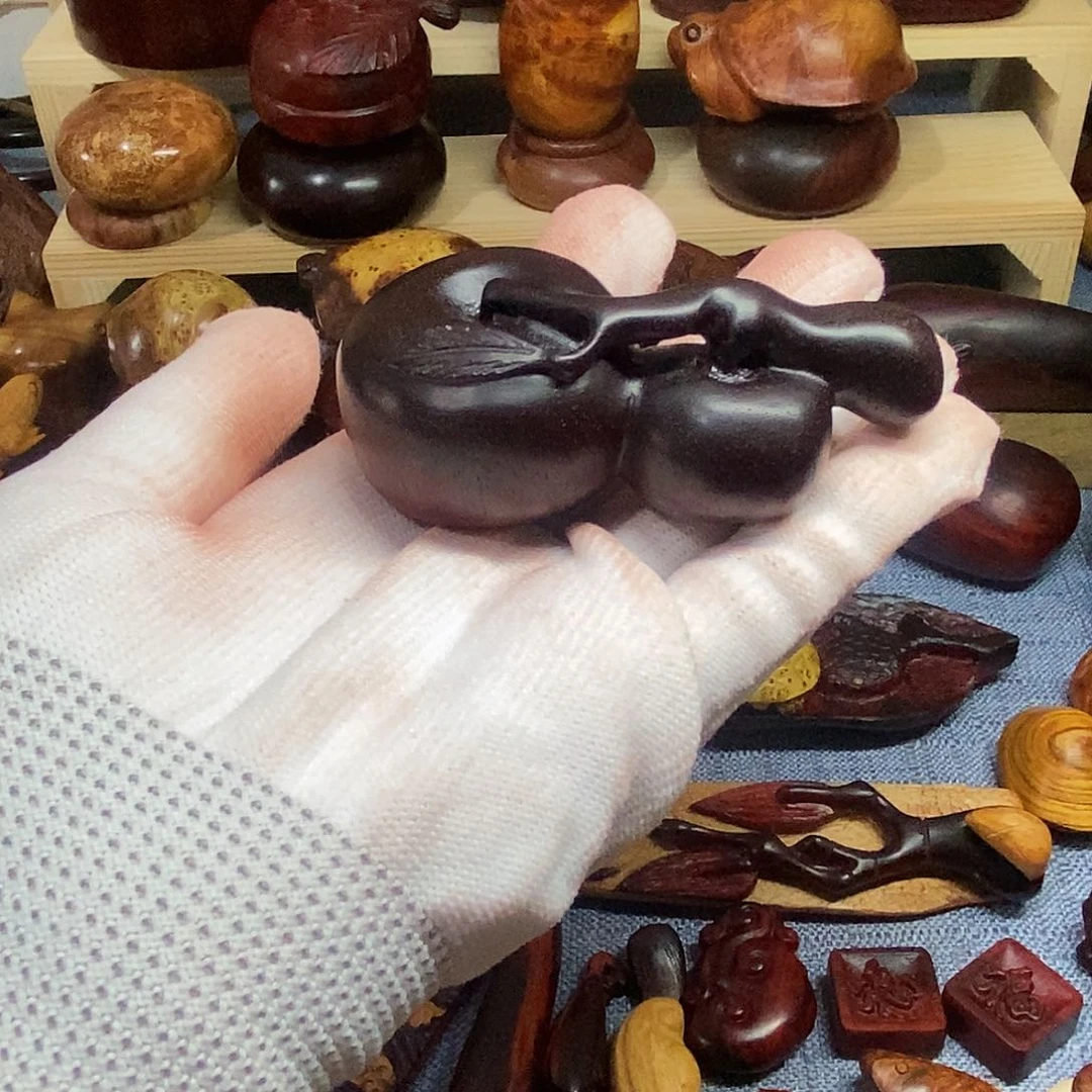 兠***菀小叶紫檀手串/手链印度小叶紫檀苹果