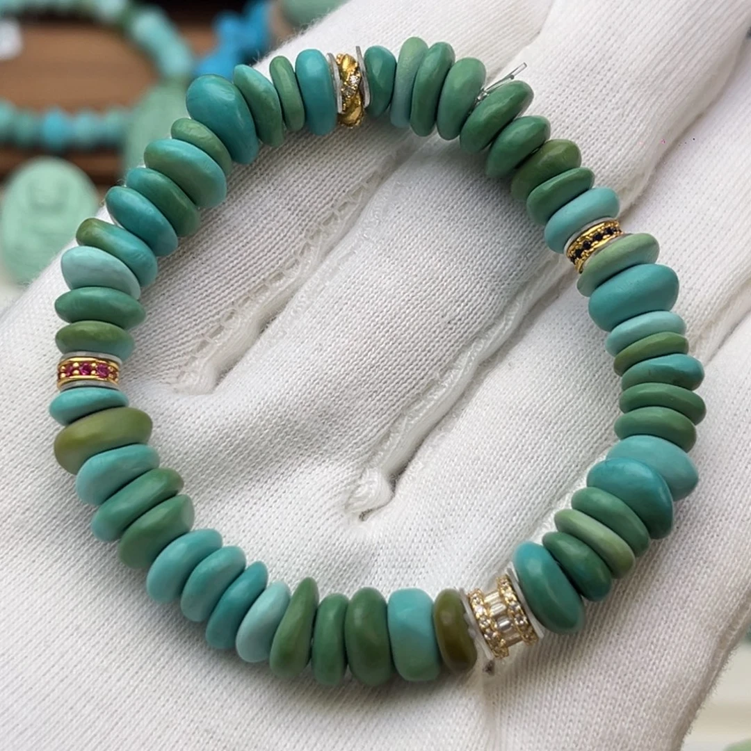 绿松石未镶嵌珠宝奇石