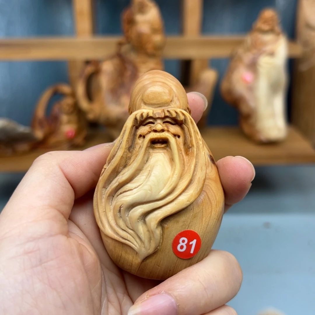 柏木崖柏木摆件手把件