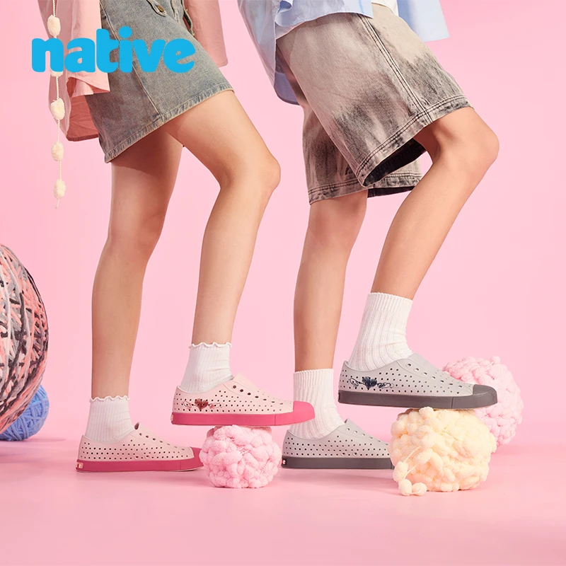 native【情侣】25新款凉鞋洞洞鞋透气防滑男鞋发泡凉鞋一脚蹬女鞋