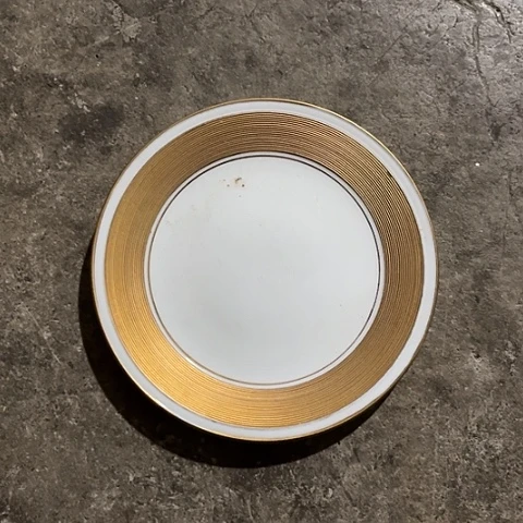 陶瓷6.5寸碟一个陶瓷