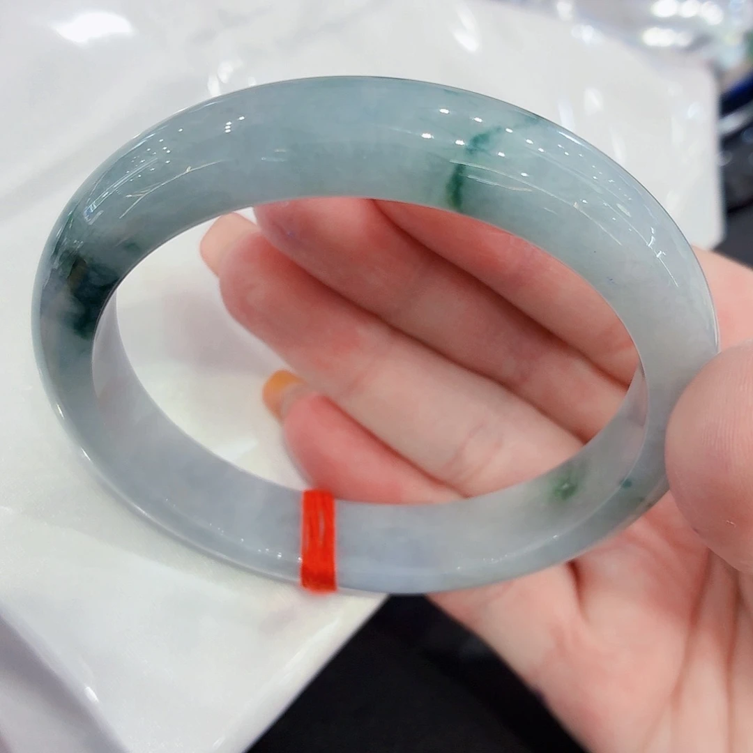 未镶嵌手镯翡翠天然缅甸翡翠手镯62