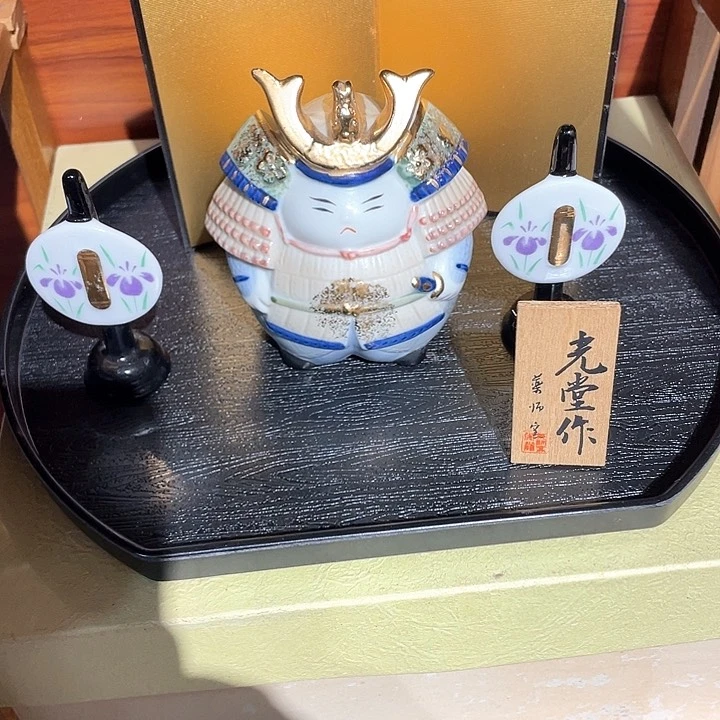 稀***粥紫砂199高峰窑满内绘青花大汤盆
