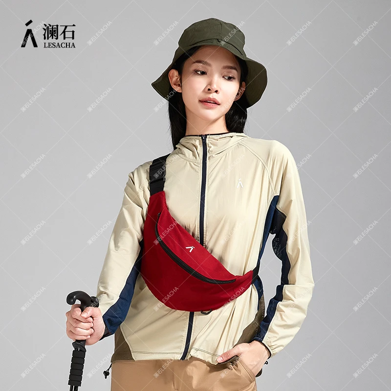 澜石！25新品防晒服夏季女士城市跑步轻量梭织网眼外套（25008）