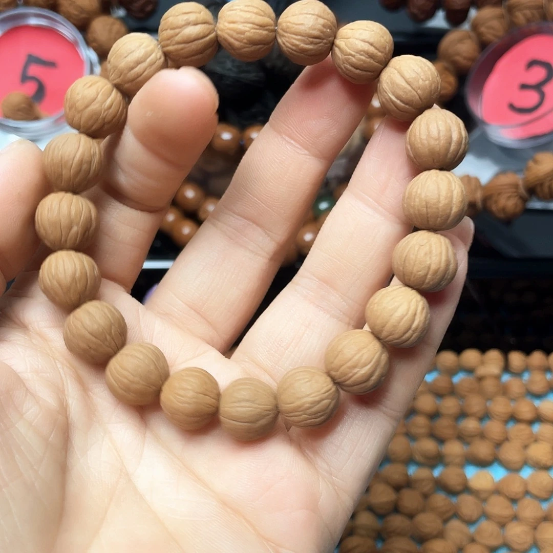 桃核手串猴头手串