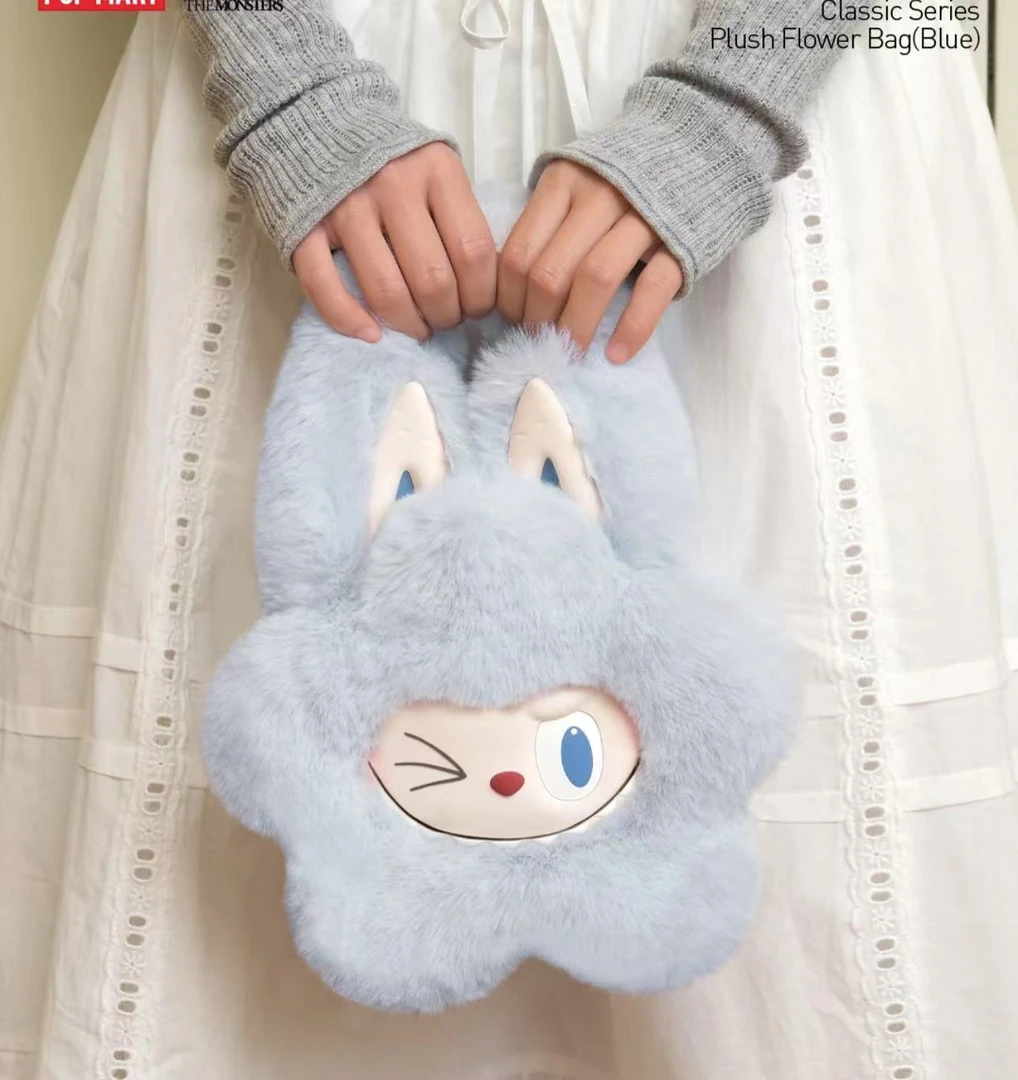 【富的冒烟潮玩】花包新盲盒手办毛毛绒挂件，潮流玩具大号