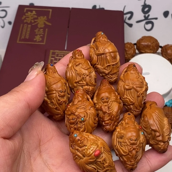 风***行橄榄核手串/手链橄榄个哈哈就