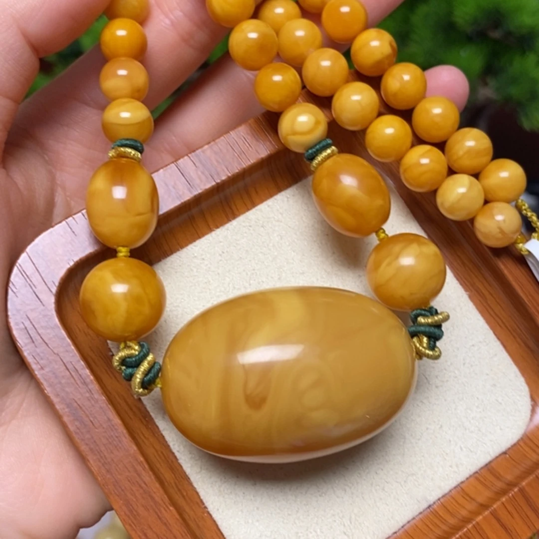 【闪购商品】未镶嵌颈饰蜜蜡项链