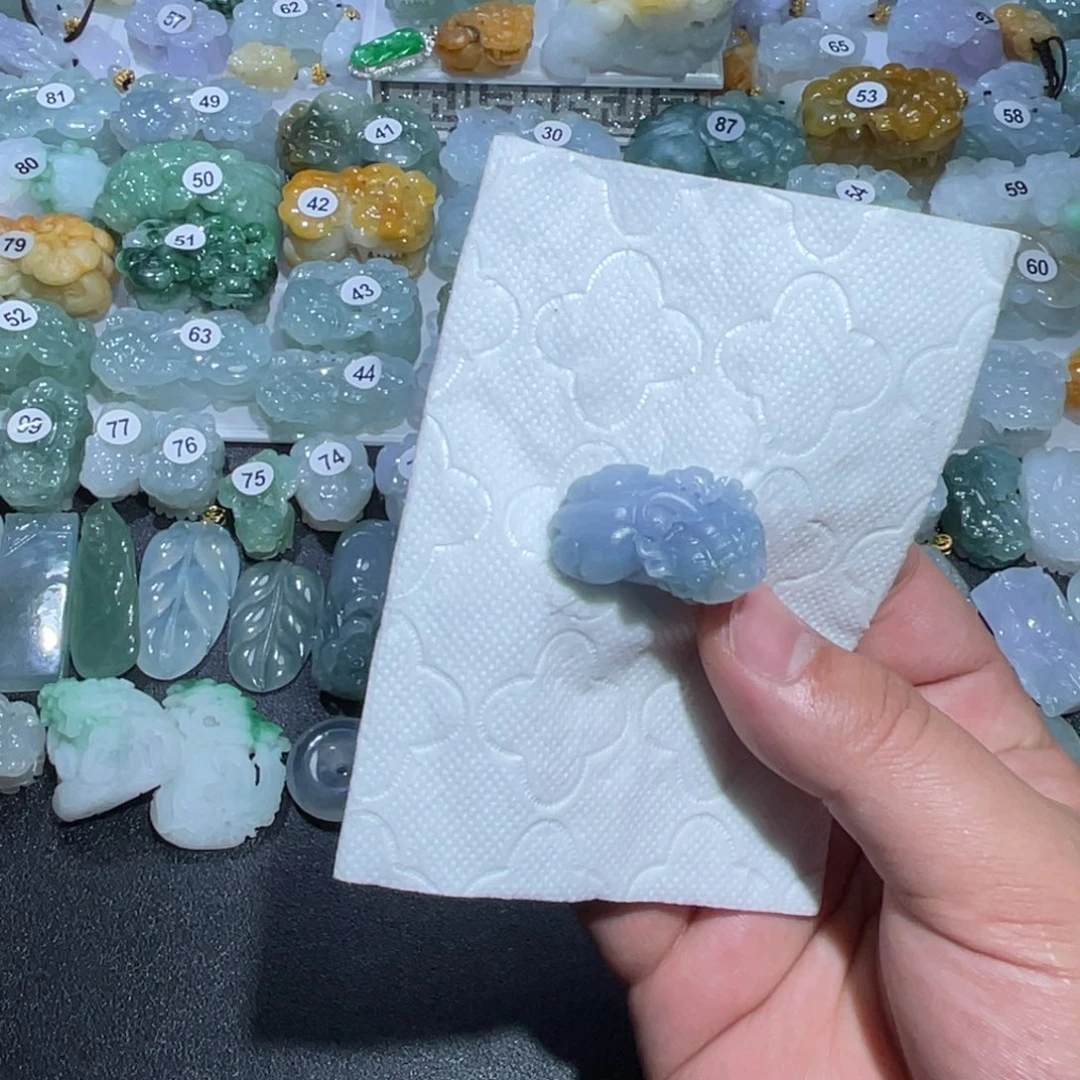 定制翡翠未镶嵌天然