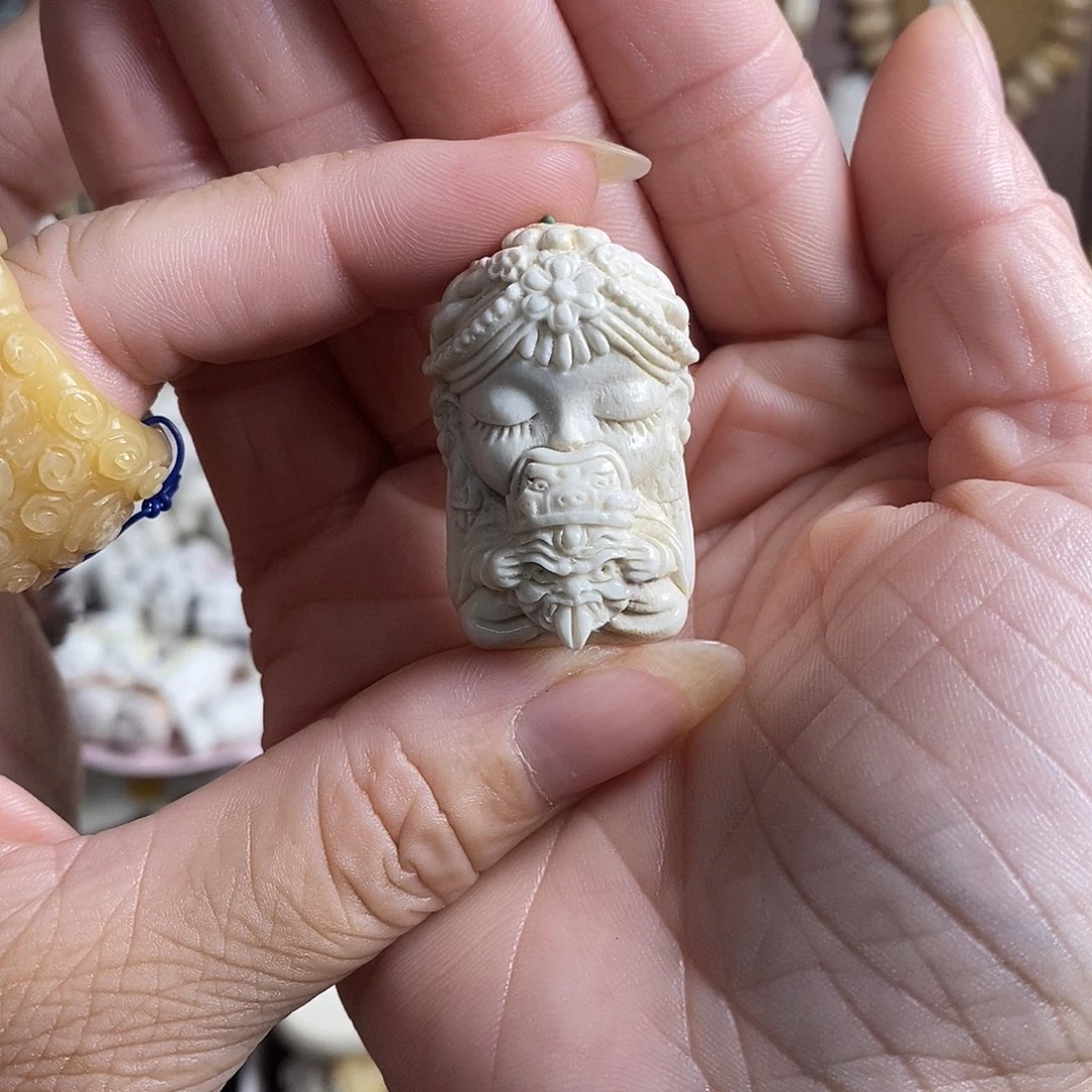 鹿骨把件4号扎基拉姆不退换