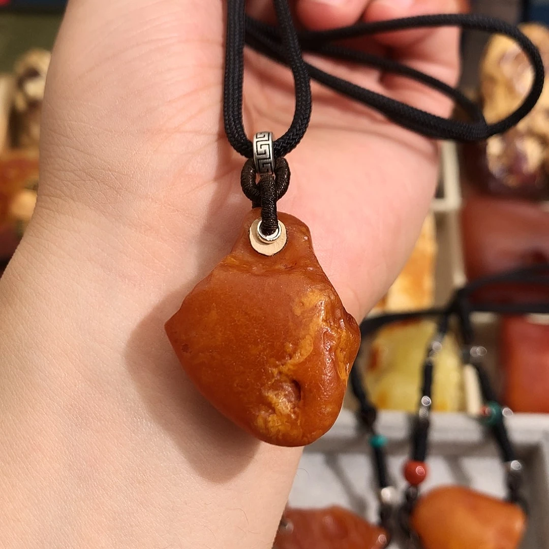 蜜蜡裸石未镶嵌你