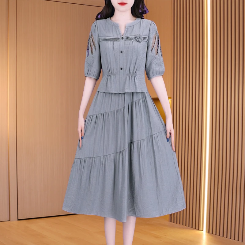 甜甜tiantian女装直播间爆款广州十三行2025新款酷飒风女装高级感