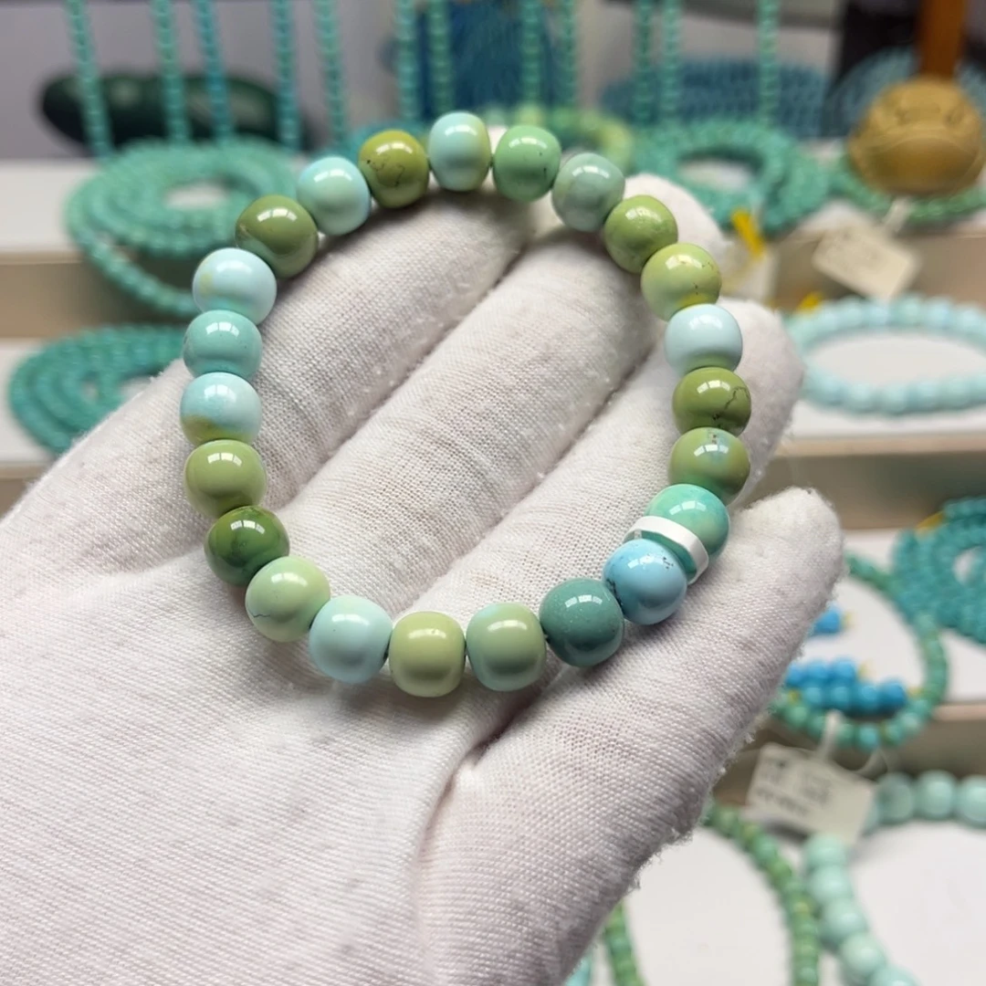 绿松石未镶嵌手链