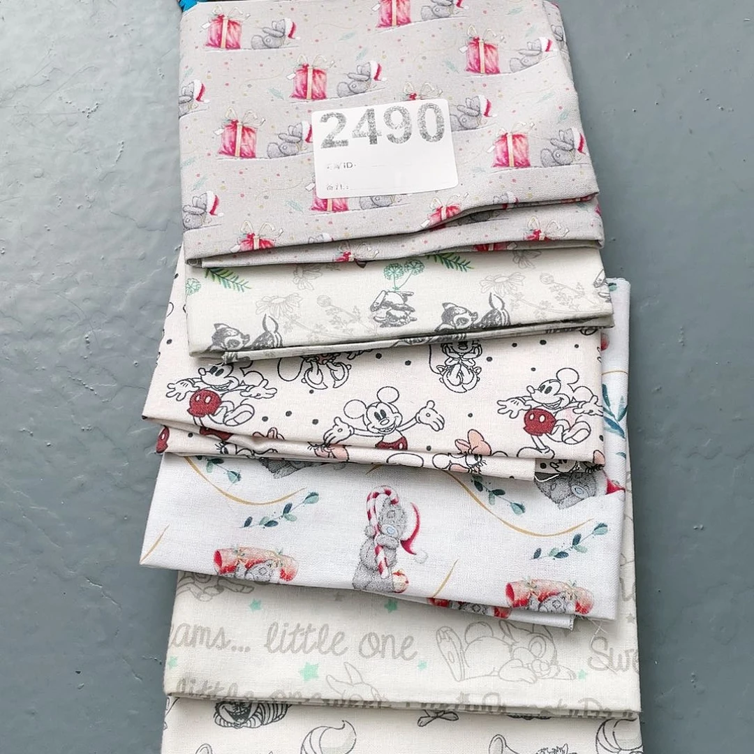 6片纯棉平布45.50一片果子布艺