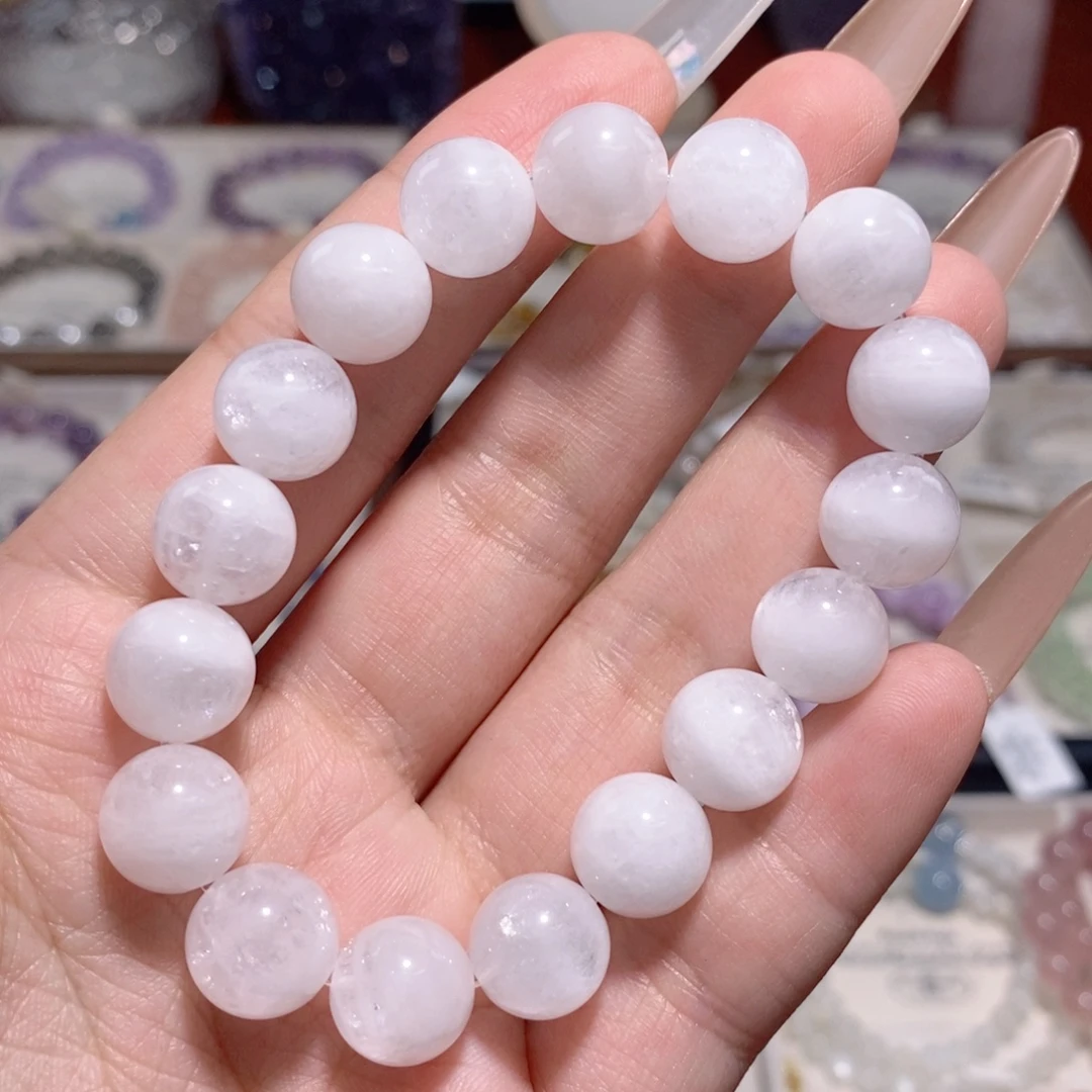 水晶手链未镶嵌白幽灵