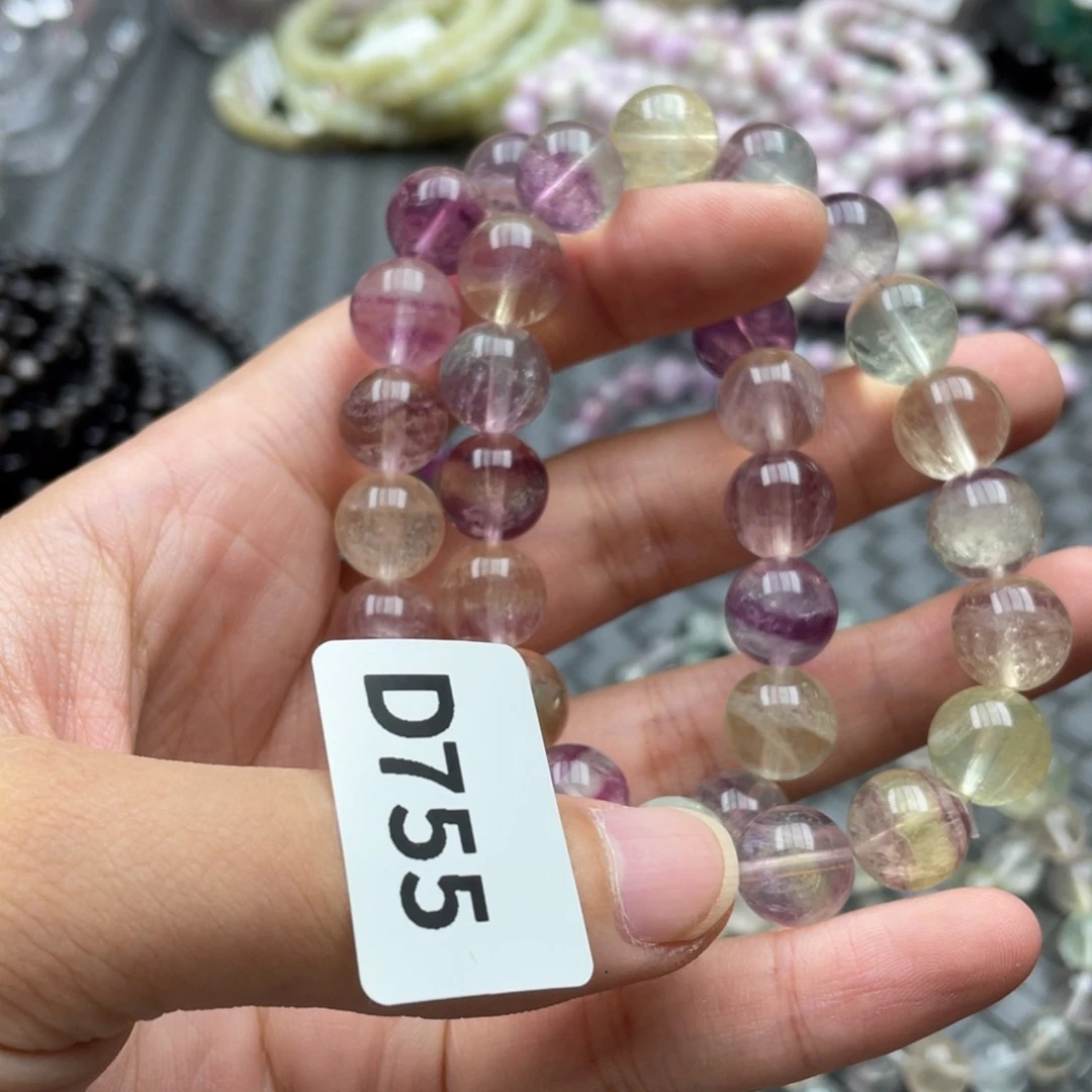 未镶嵌手链萤石多样性