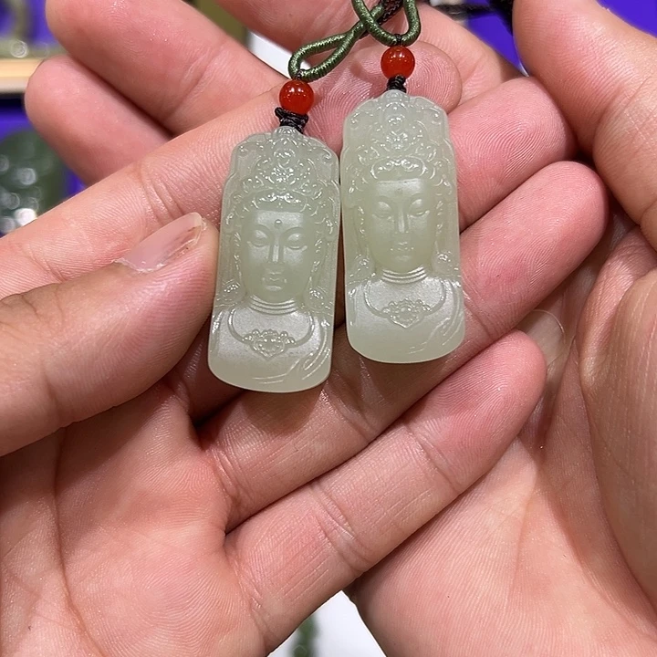 和田玉未镶嵌颈饰多样性发货拍一发一