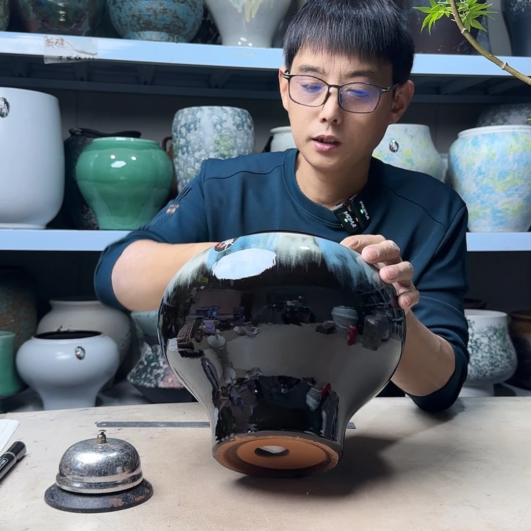 紫砂花盆尺寸18@21