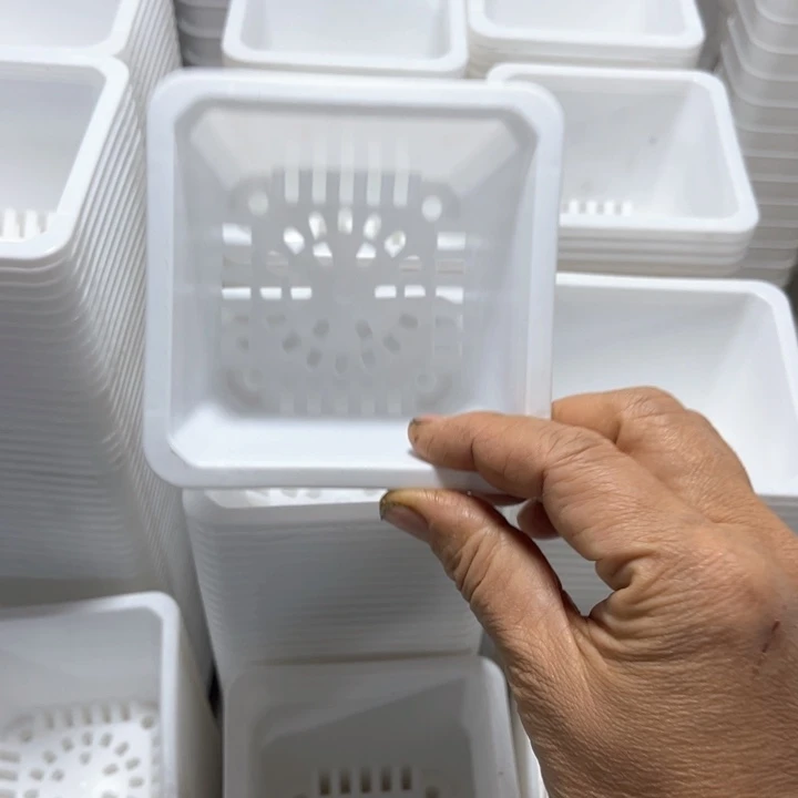 树脂白方口9方7 一组30个