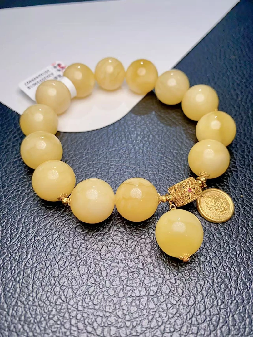 蜜蜡手串A1024-10