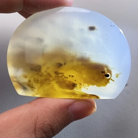 玛瑙/玉髓颈饰未镶嵌心**旧