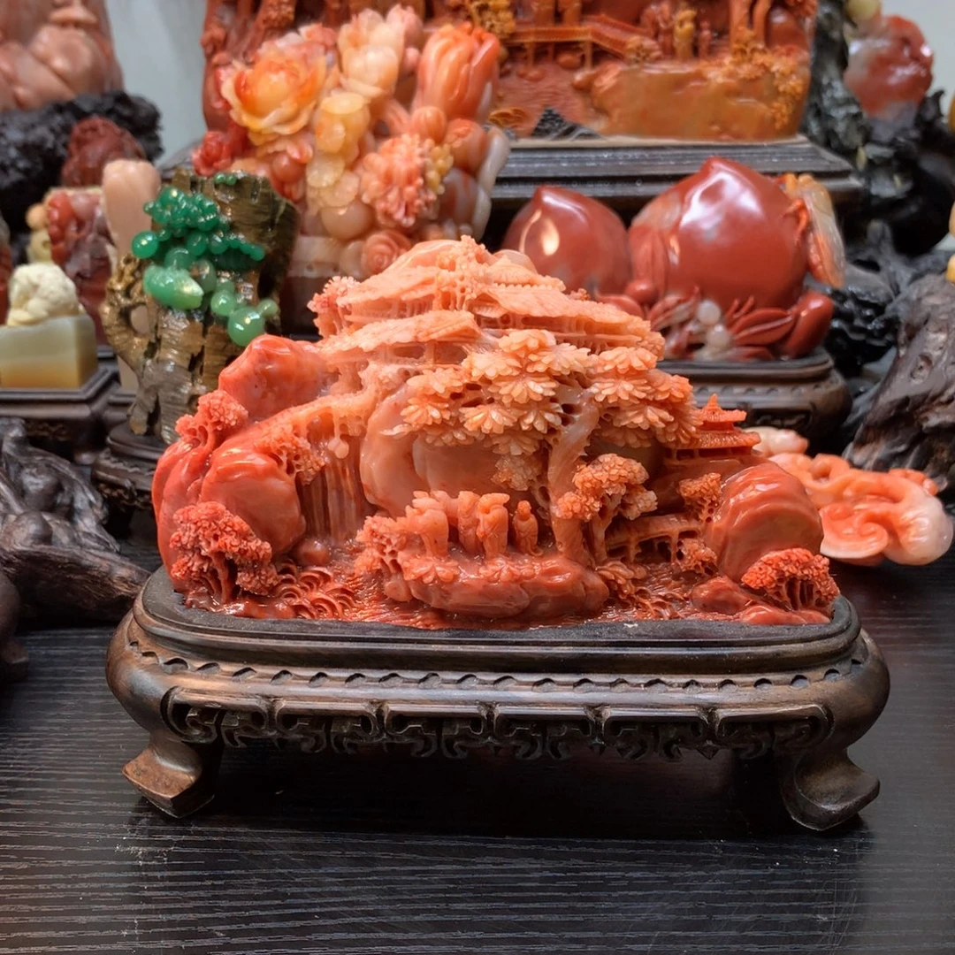 寿山石寿山石摆件