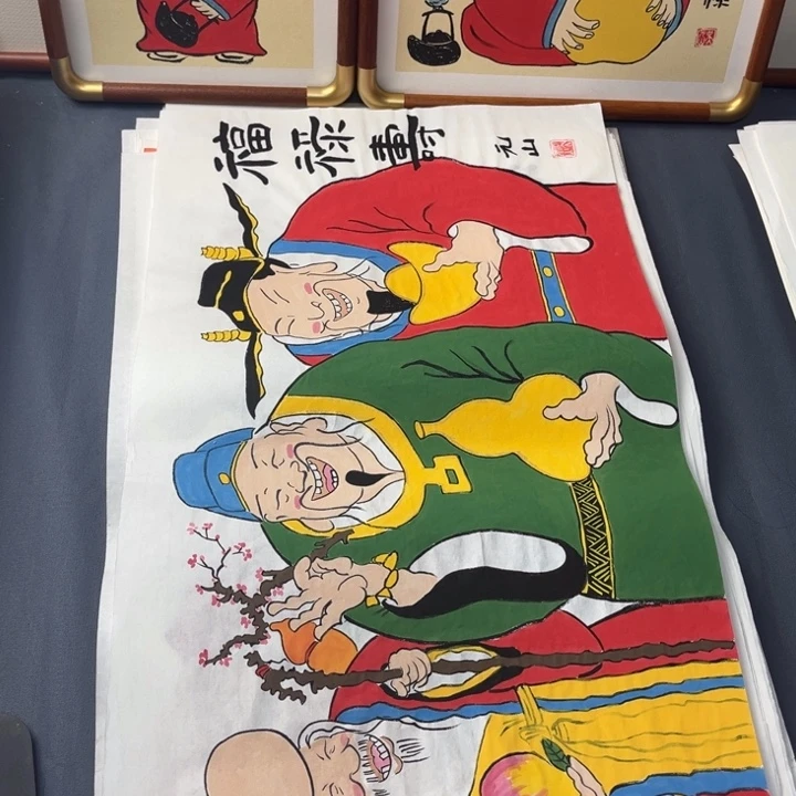 稳***国画禅意画纯手绘作品