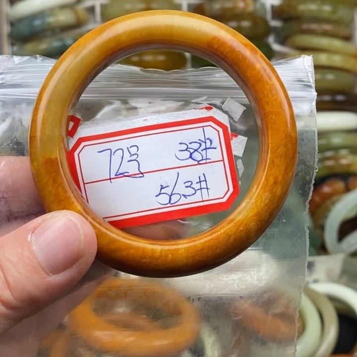 未镶嵌蛇纹石玉手绳