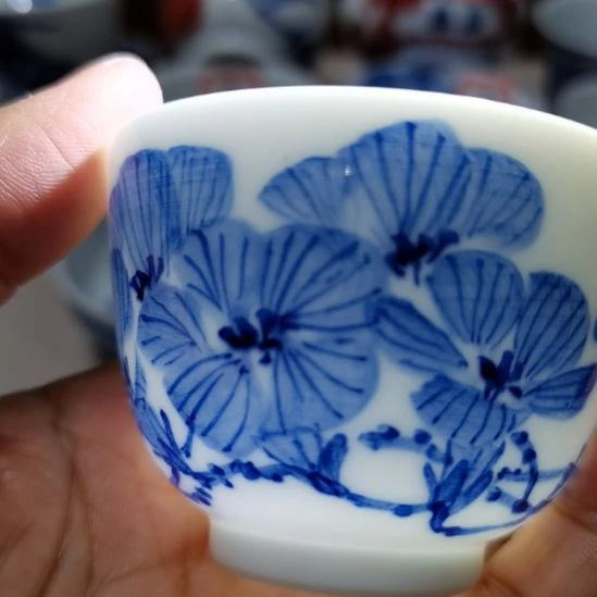 杯张学鸿老师青花