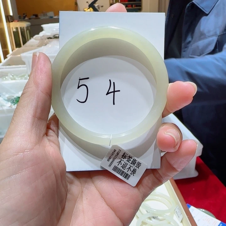 和田玉未镶嵌手镯265