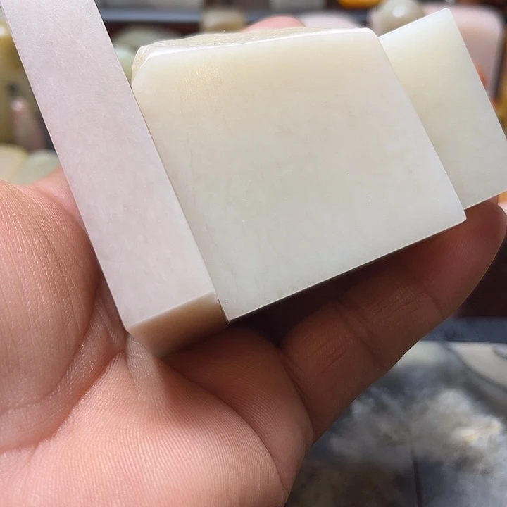 闲***间昌化石印石老挝印章