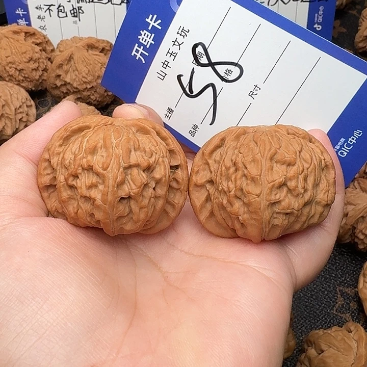 吊坠文玩核桃白狮子42.5尺
