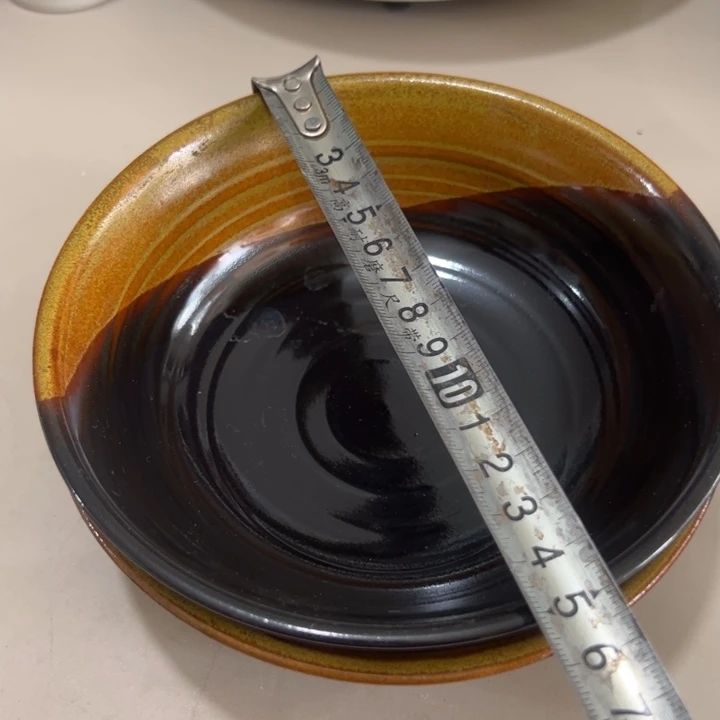 瓷片陶瓷制品粗瓷碗两个，微瑕